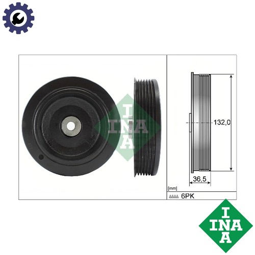 Belt pulley crankshaft 544 - belt,