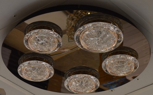 Crystal led ceiling - crystal, light