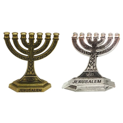 Traditional jewish menorah - jewish,