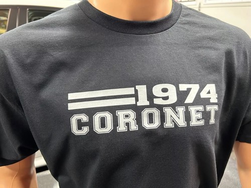 1974 coronet mens shirt - 1974,