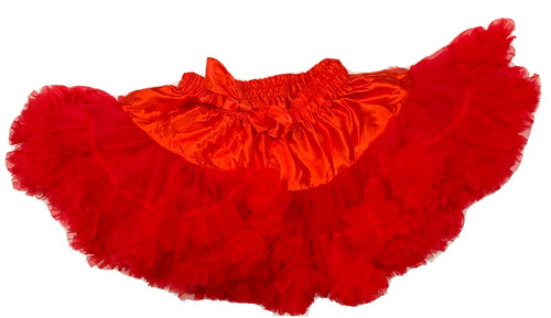 Kids red luxury tutu skirt - skirt, 7-9