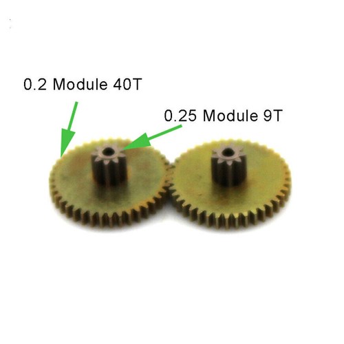 Metal brass gears - gears, modulus