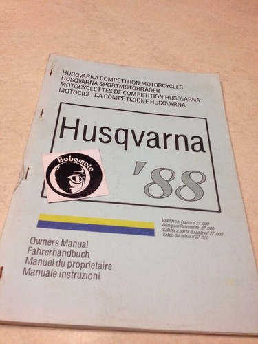 Husqvarna 400 cross 1988 - husqvarna,