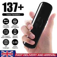 Portable Smart Translator Device Real Time Interpreter Voice Language Translator