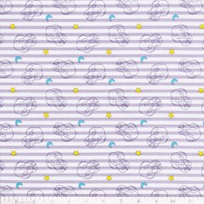 Disney Fabric Dumbo Stripe in