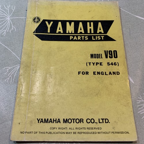 Yamaha v90 parts - yamaha, list