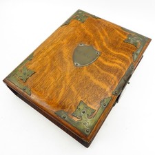 Antique Book Shaped Wooden