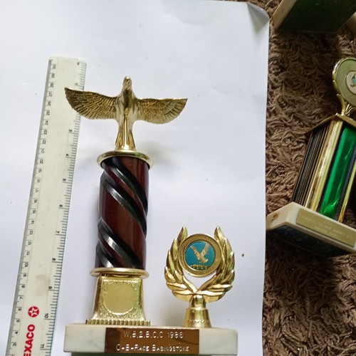 Pigeon racing trophy - pigeon, rare
