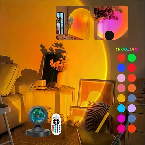 Sunset lamp projection - projection, 16