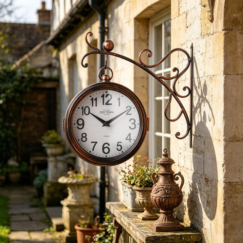 Double face clock iron - iron, london