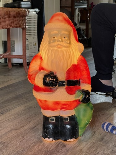 Vintage santa outdoor - vintage,