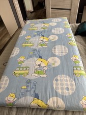 Natural Coconut Coir Cot Bed Baby Girl Boy Mattress 60 x 120 x 6  CM Used