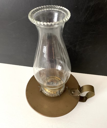 Antique brass chamber - brass, lamp