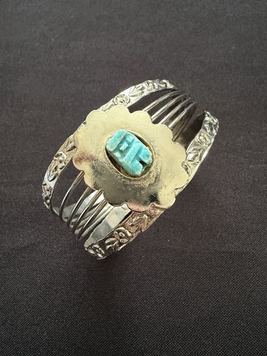 Vintage egyptian revival blue - vintage,