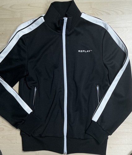 Replay mens full zip track - full,