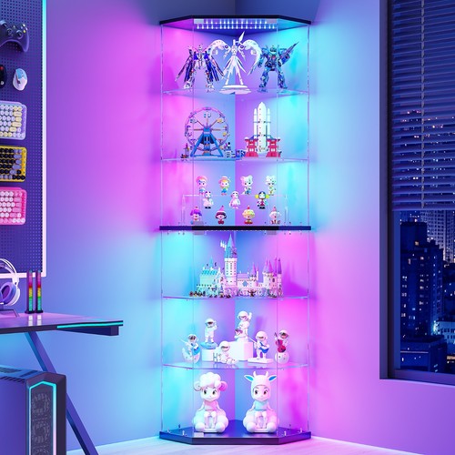 Tier corner display cabinet - display,