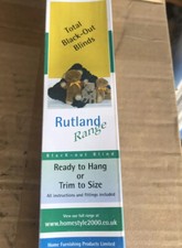 white blackout roller blind