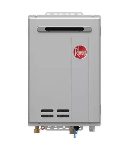 Rheem tankless water heater - rheem,