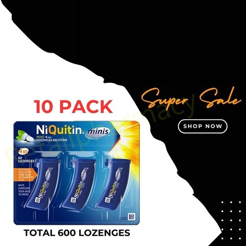 Niquitin minis 4mg mint - niquitin,