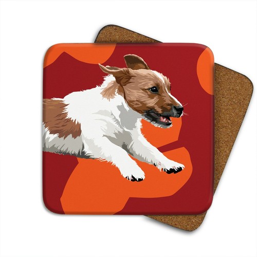 Jack russell coaster leslie - jack,