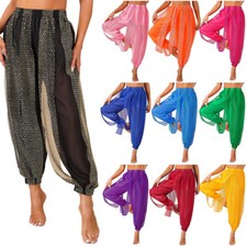 Womens Belly Dance Harem Pants