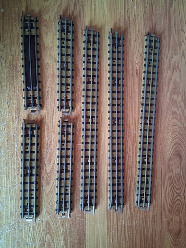 Hornby dublo rail straight - hornby,