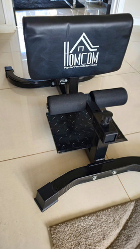 Homcom black steel - black,