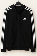 Adidas Black Full Zip Hoodie |