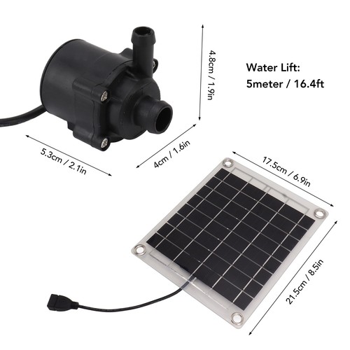 Solar water pump kit 20w - kit,