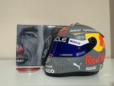 Sergio Perez Red Bull 2022 Brazil Black Panther Schuberth F1 1/2 Scale Helmet