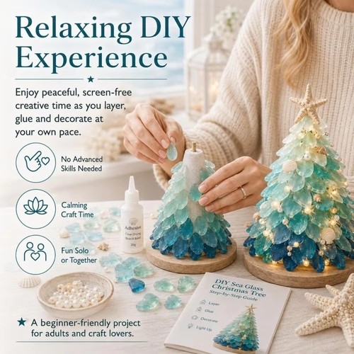 Sea glass christmas - sea,
