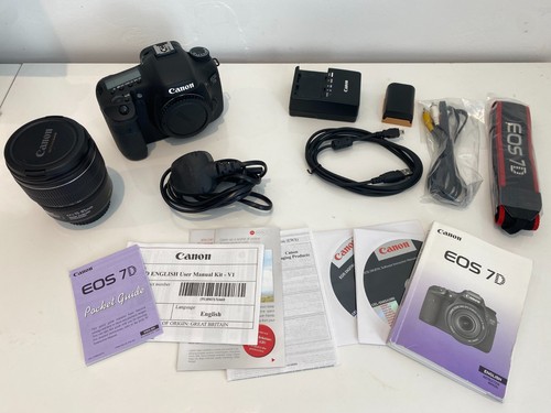 Canon eos 18mp slr camera - 7d,