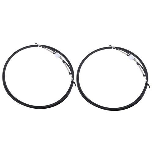 2pcs black throttle shift - black, 14'