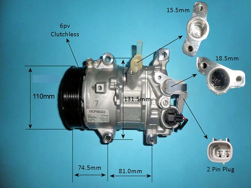 Coolzone aircon compressor - compressor, oem