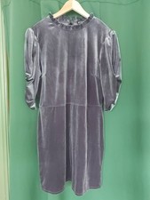 Millie Mackintosh  Friends Like These Grey Velvet Dress, Size 20