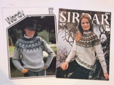 2 Vintage Knitting Patterns