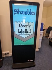 50 " Free-standing Digital Advertising Display Totem - Older model