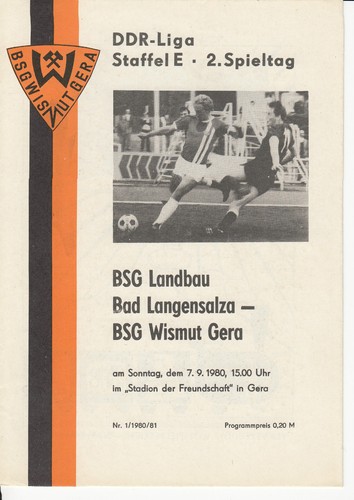 Gdr league bsg wismut - gdr,