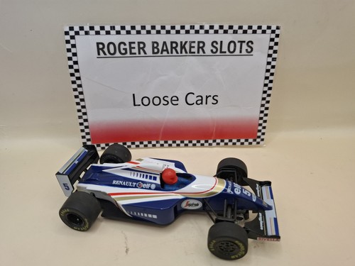 Scalextric renault elf blue 5 - scalextric,