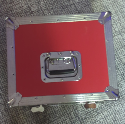Red black aluminium - red/black,