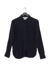 MUJI Men's Shirt S Blue 100%