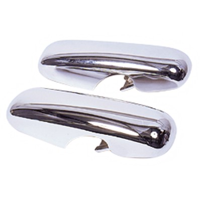 Chrome bumper over riders - chrome,