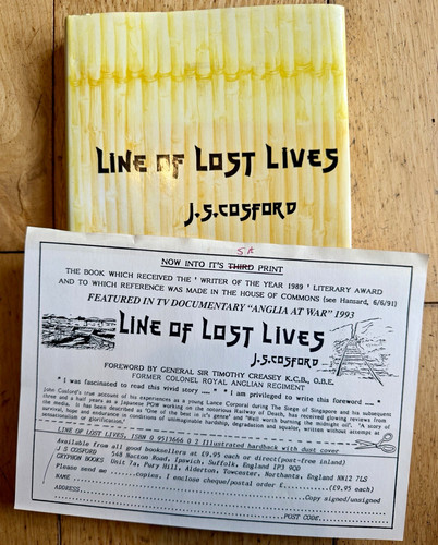 Cosford line of lost - j.,