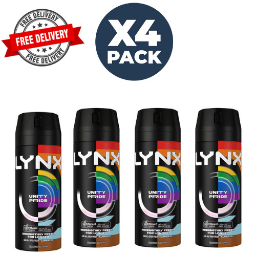 Lynx deodorant body spray - 4x,