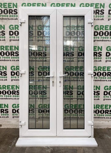 Thin narrow french doors used - thin,