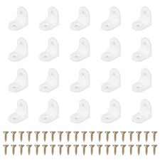 20pcs Plastic l Brackets