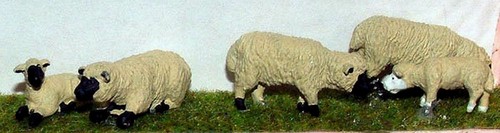Sheep lambs l20p painted o - 3,