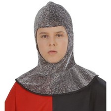 Medieval Warrior Metallic Hood