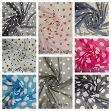 Polka Dot Spots Poly Silky