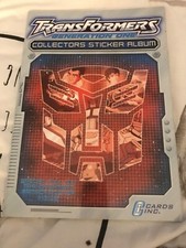 Transformers Generation One Sticker Album Fully Complete 100% See Photos